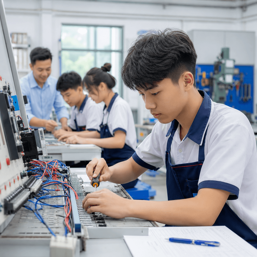 Học trung cấp sau lớp 9 không phải là thất bại
