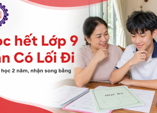 Trung cap he 9 loi di moi sau khi hoc xong lop 9